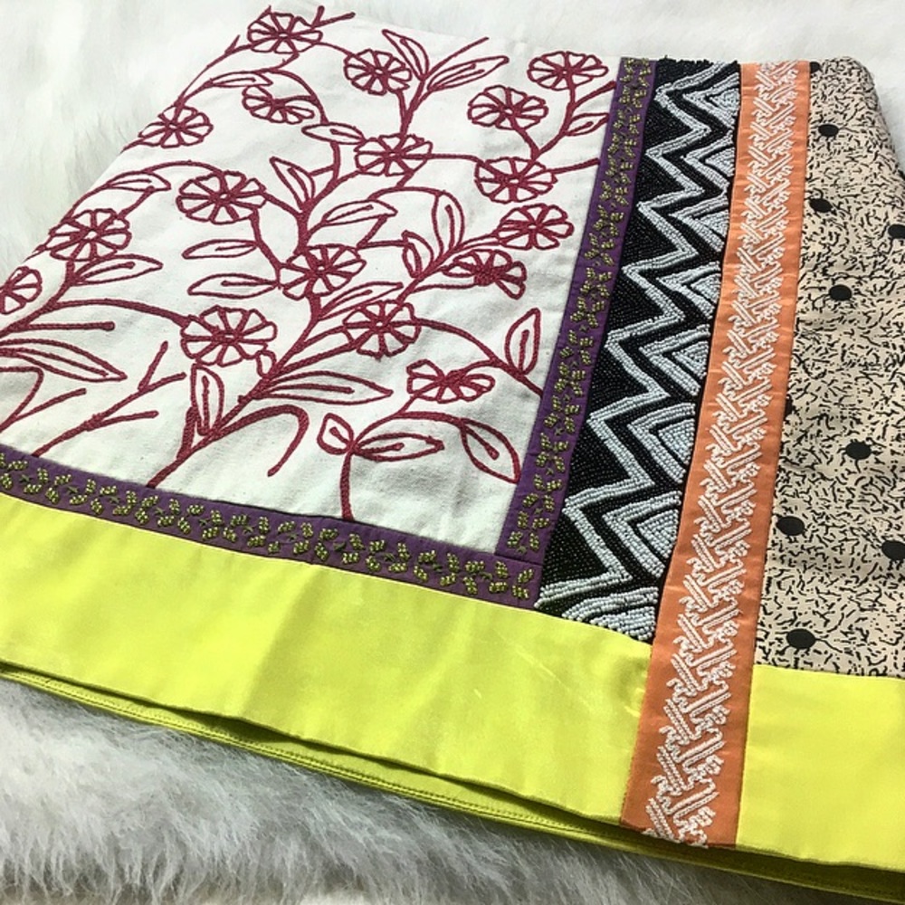 [[Anthropologie]] Leifnotes Brimming Borders Skirt - Picture 4 of 8